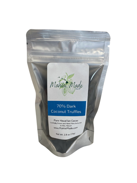 Chocolate Covered Coconut Truffles