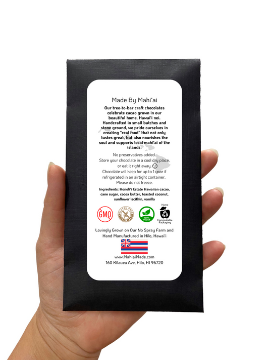 70% Dark Toasted Coconut Inclusion Bar