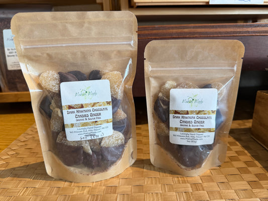 Dark Chocolate Dipped Candied Ginger