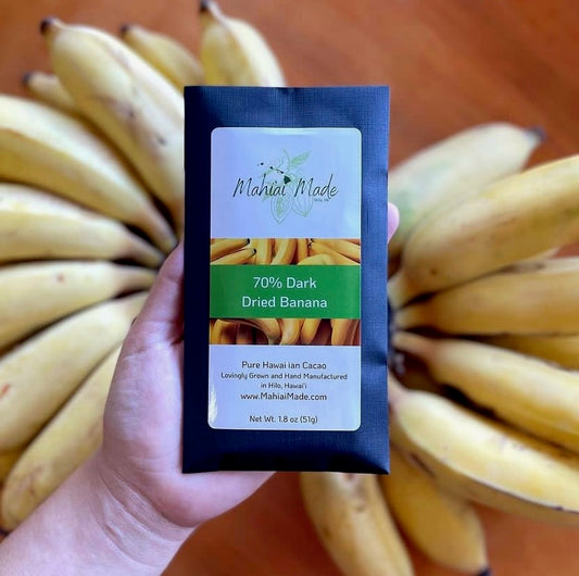 70% Dark Apple Banana Inclusion Bar