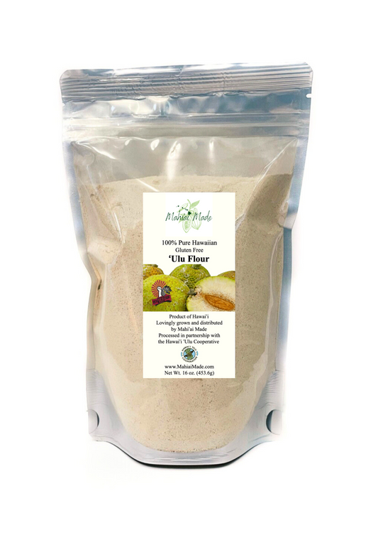 ‘Ulu (Breadfruit) Naturally Gluten Free Flour 16 oz (1lbs)