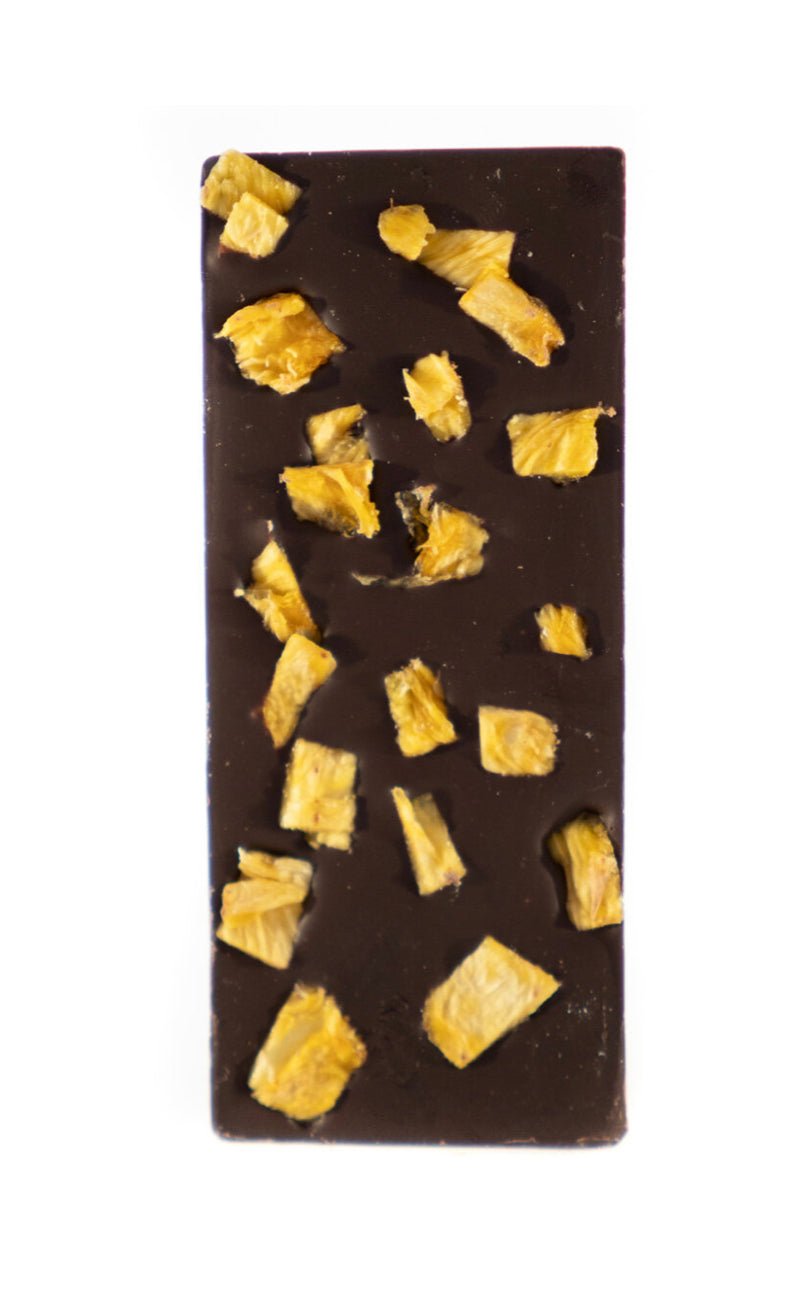 70% Dark Pineapple Inclusion Bar